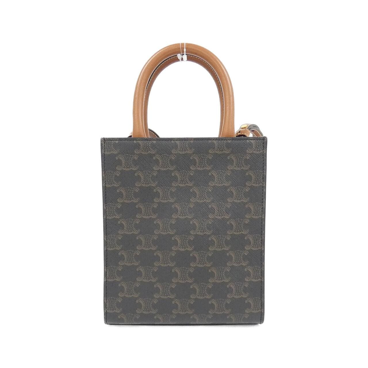 CELINE Cabas 194372BZK Handbag Canvas 2
