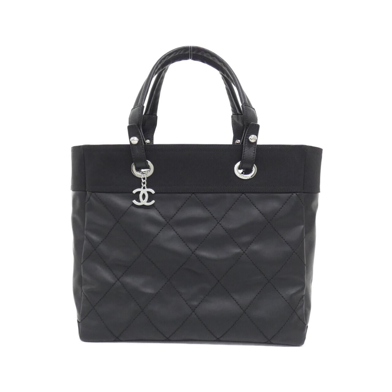 CHANEL 34209 Handbag Canvas