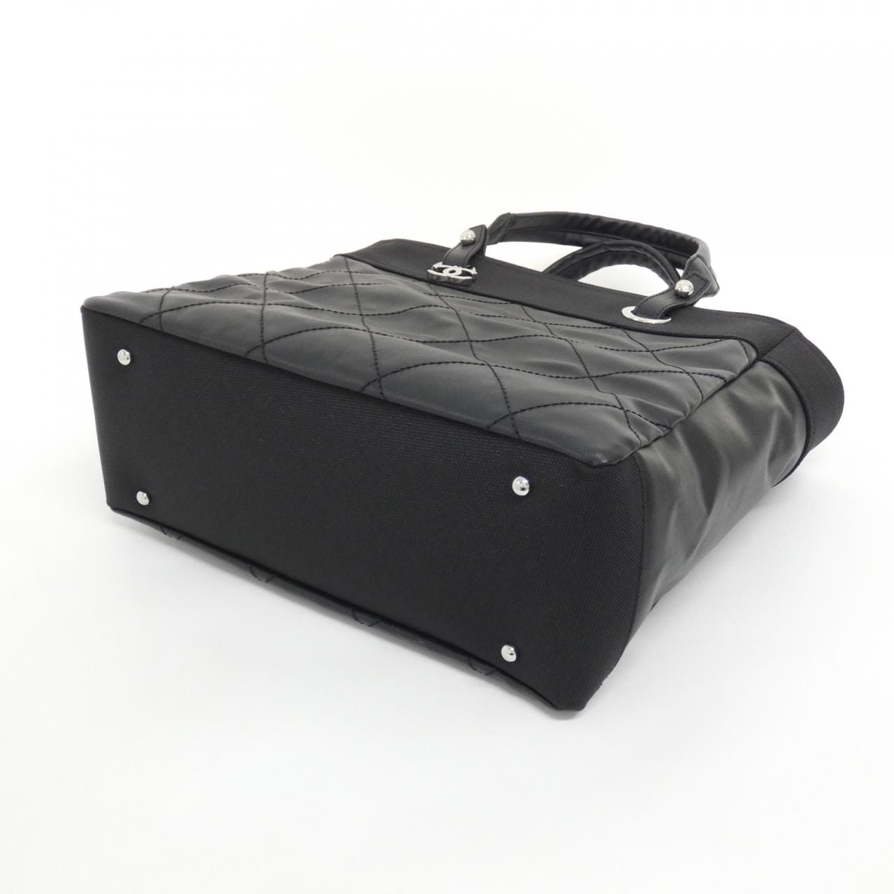 CHANEL 34209 Handbag Canvas 2