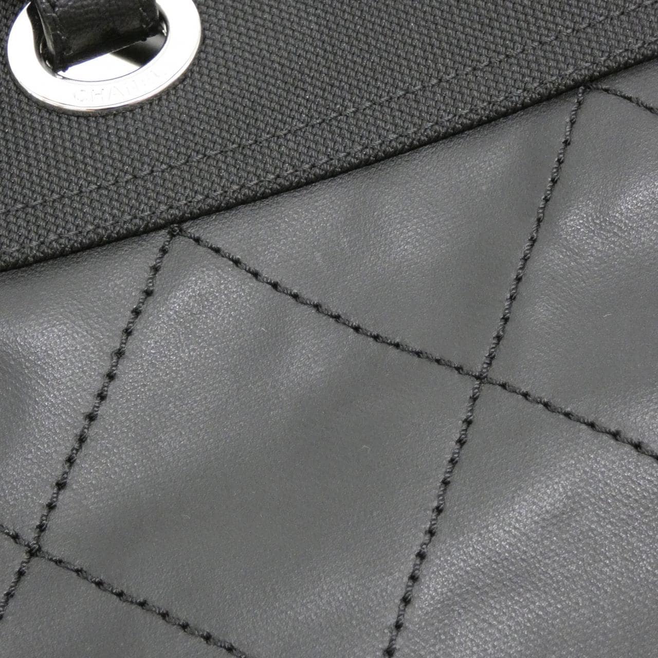 CHANEL 34209 Handbag Canvas 4