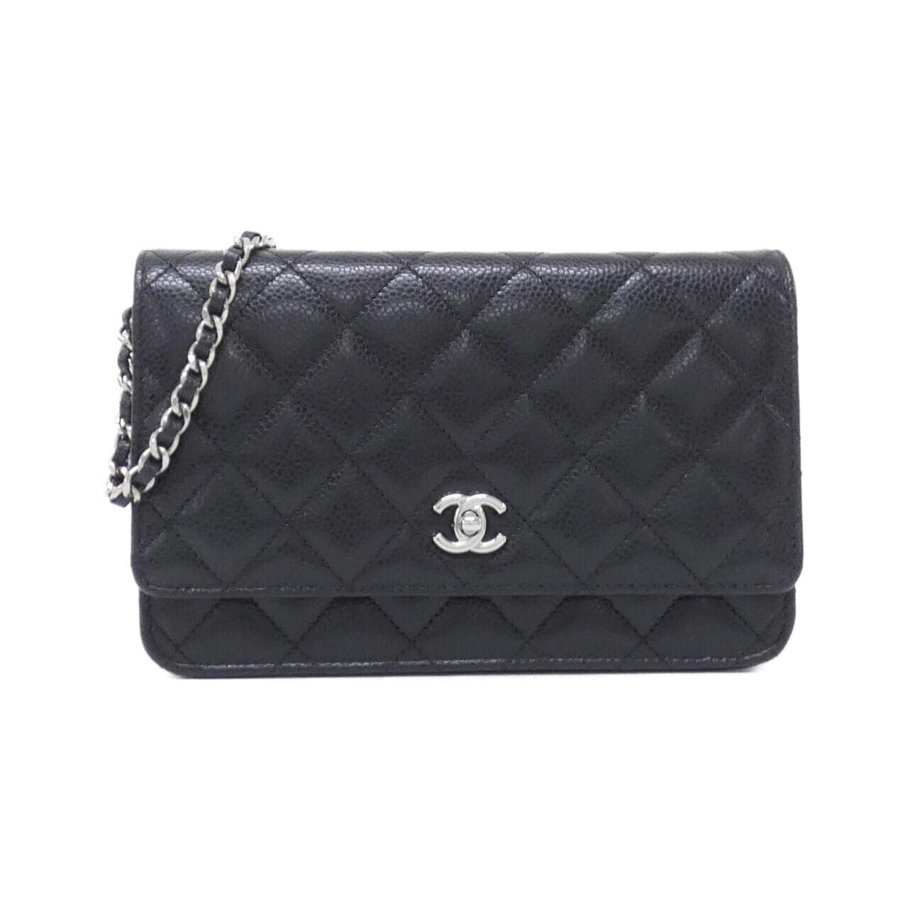 CHANEL AP4241 Wallet Grained Calfskin