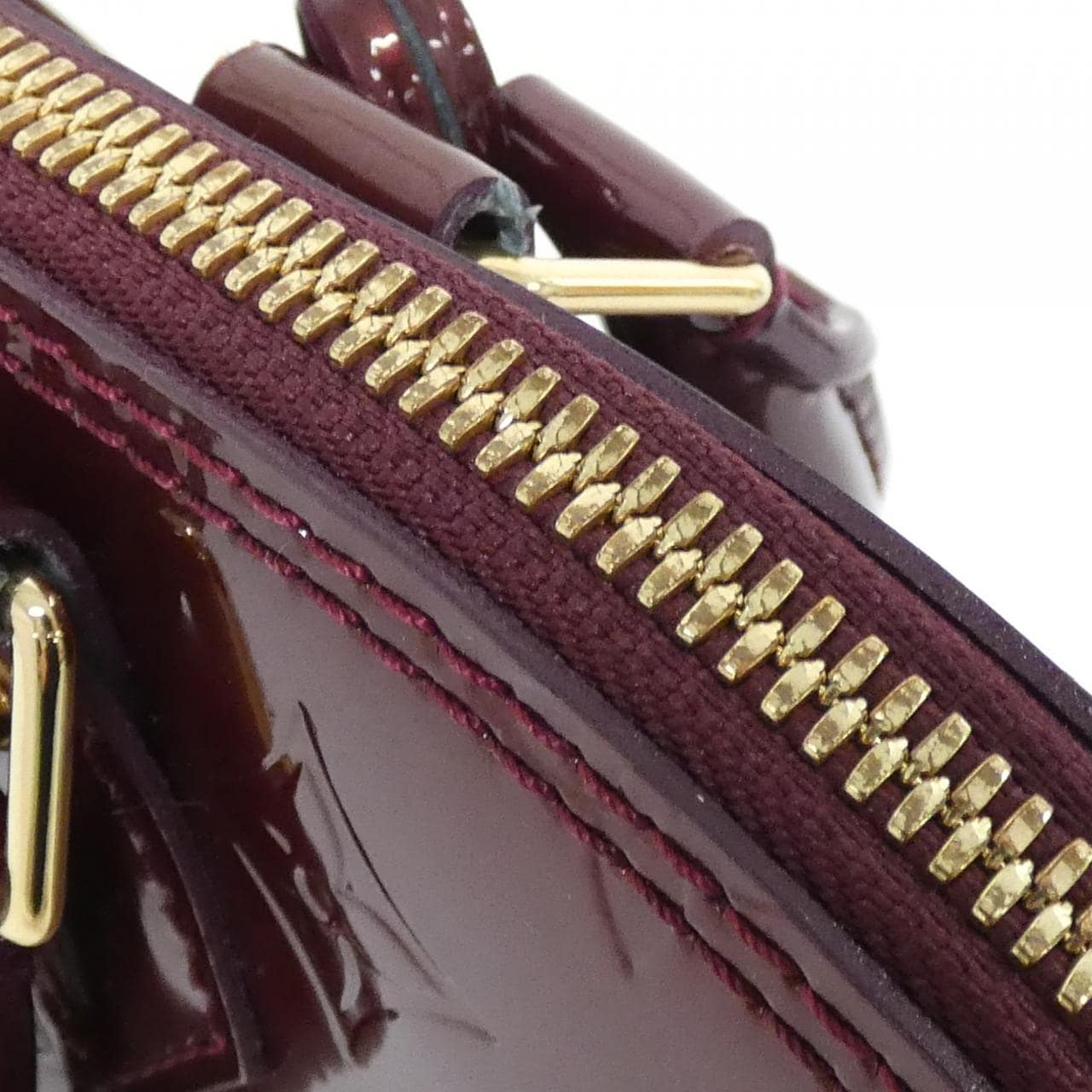 LOUIS VUITTON Alma M91691 Handbag Vernis 4