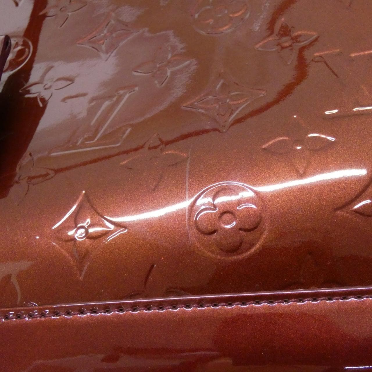 LOUIS VUITTON Alma M91691 Handbag Vernis 5