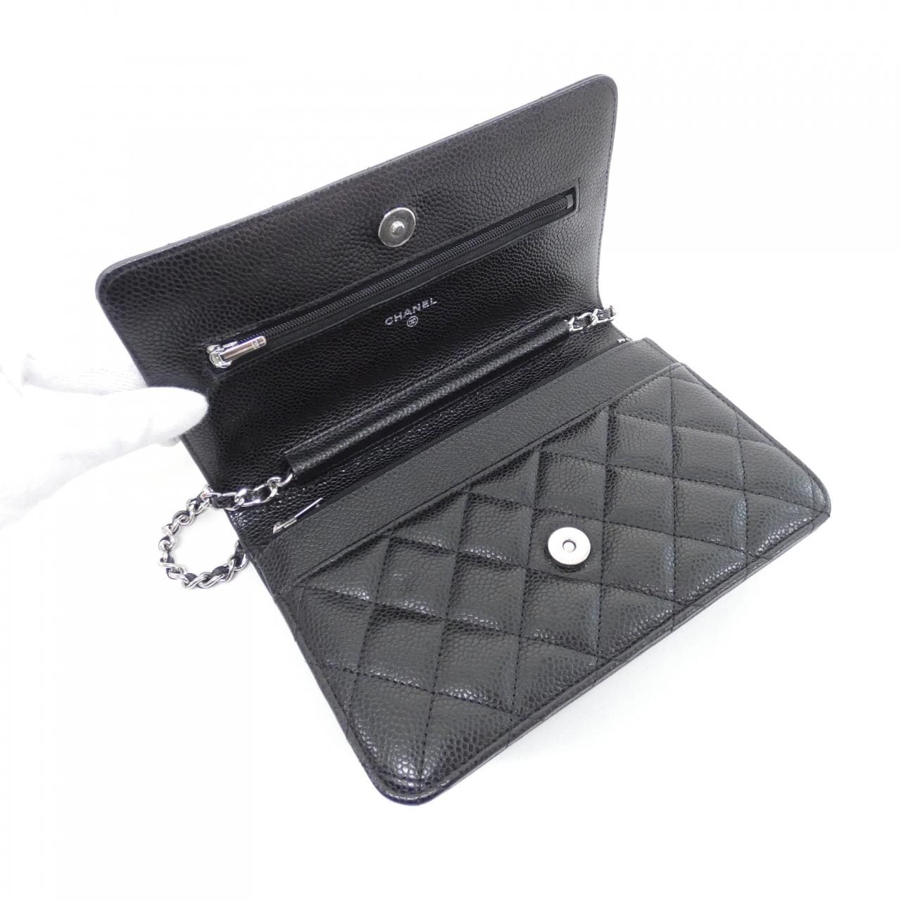 CHANEL Timeless Classic AP0250 Wallet Grained Calfskin 6