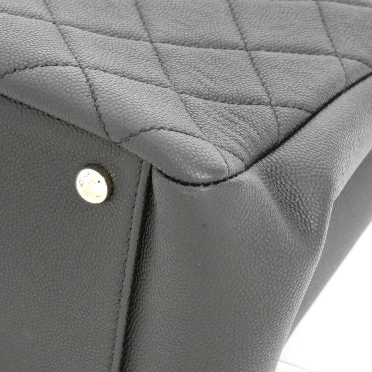 CHANEL 93750 Handbag Grained Calfskin 3