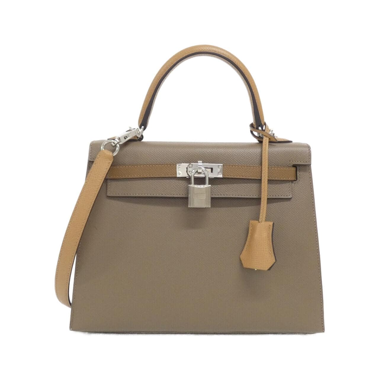HERMES Kelly 082734CK Handbag Epsom