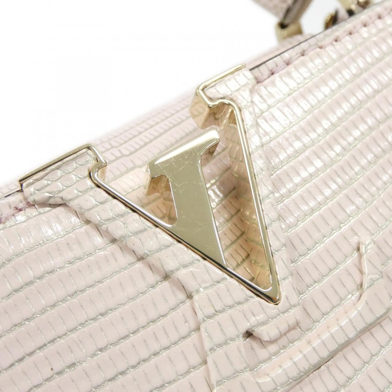 LOUIS VUITTON Capucines N85836 手提包 皮革 4