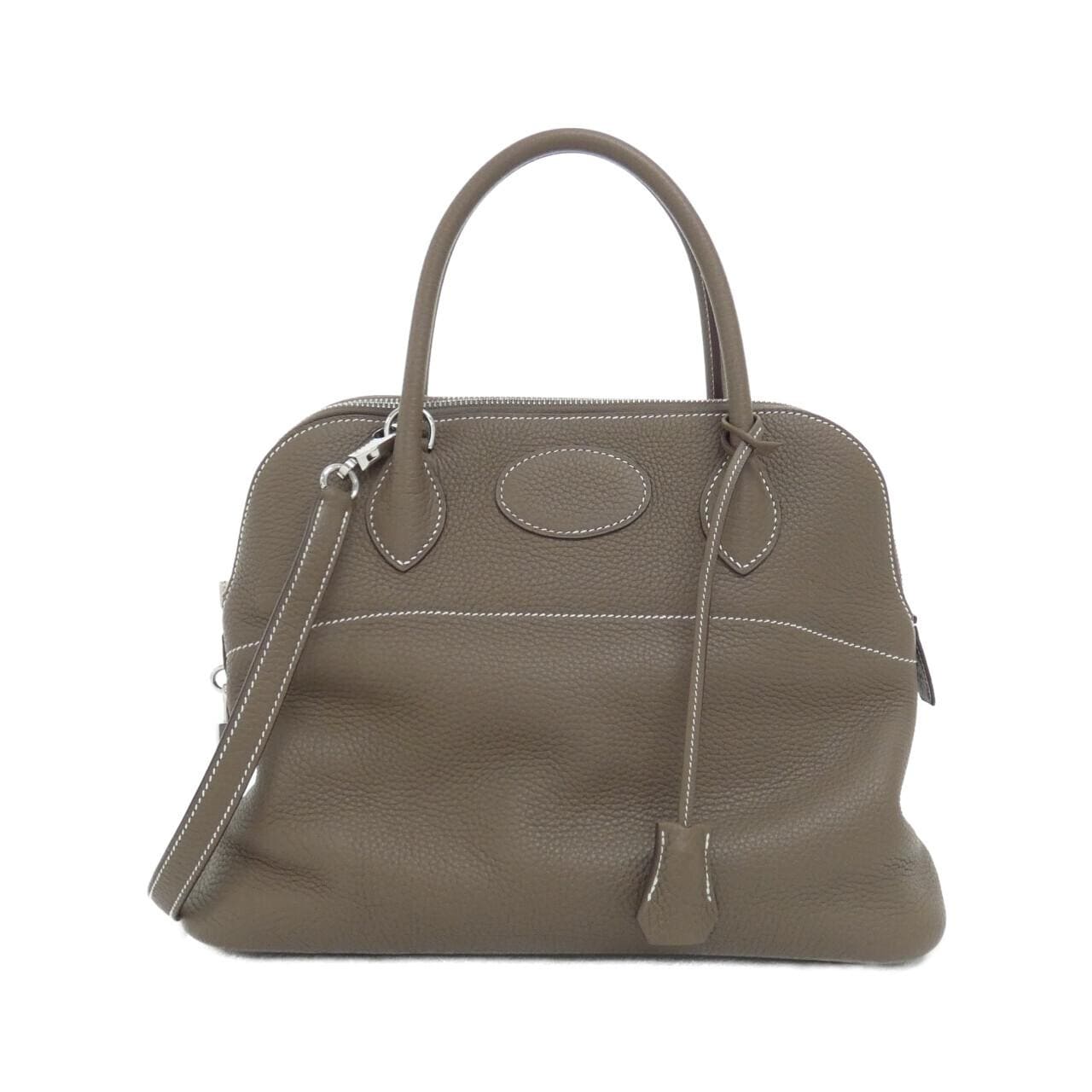 HERMES Bolide 073419CK Handbag Clemence