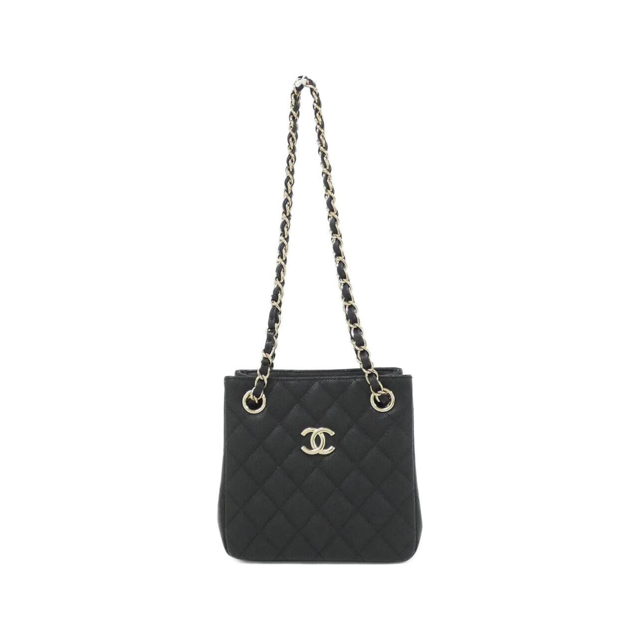 CHANEL Chanel 22 AS3176 Shoulder Grained Calfskin