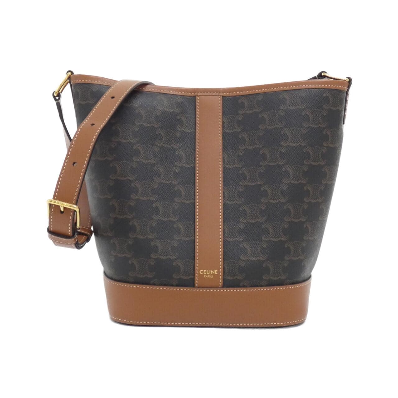CELINE Triomphe 191442CAS Shoulder Canvas
