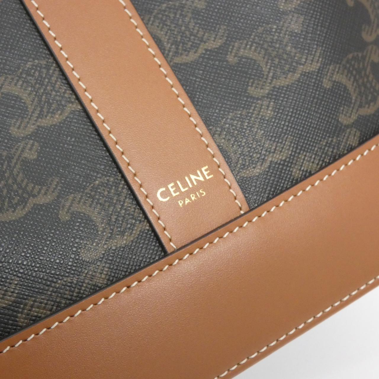 CELINE Triomphe 191442CAS Shoulder Canvas 4