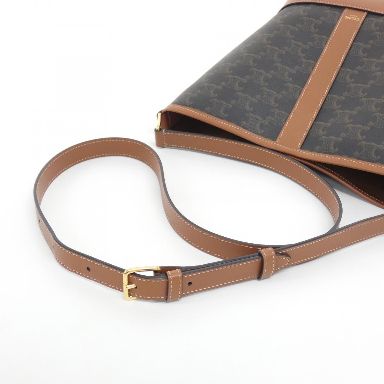 CELINE Triomphe 191442CAS Shoulder Canvas 5