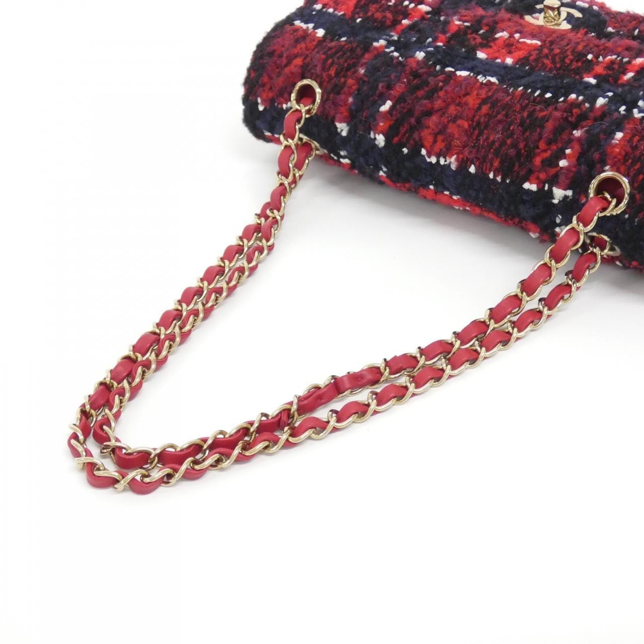 CHANEL Matelasse 1112 肩背包 粗花呢 5