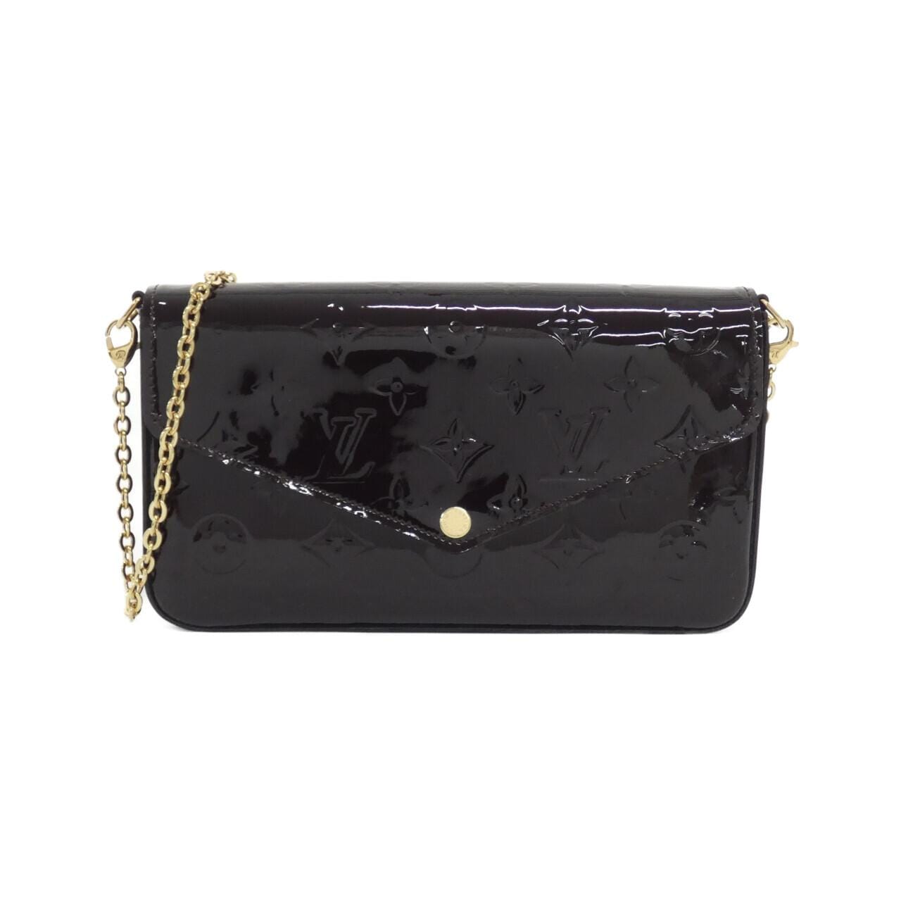 LOUIS VUITTON Pochette M61267 肩背包 Vernis 漆皮