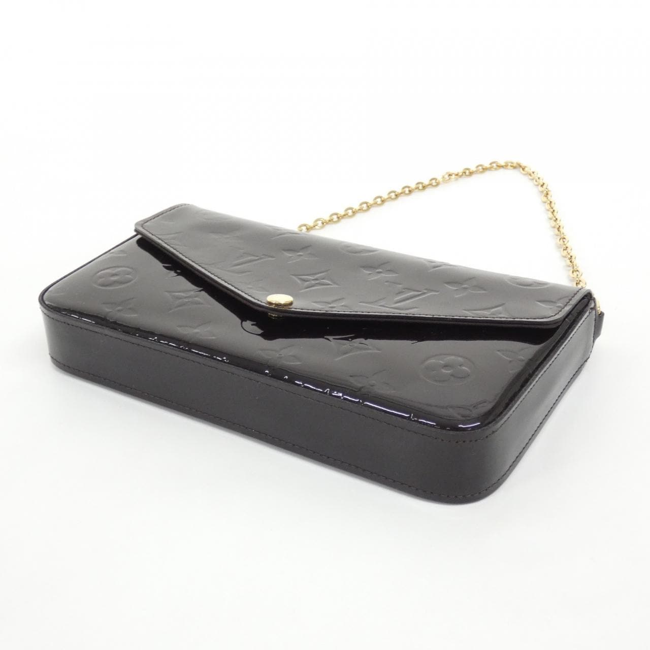 LOUIS VUITTON Pochette M61267 肩背包 Vernis 漆皮 3