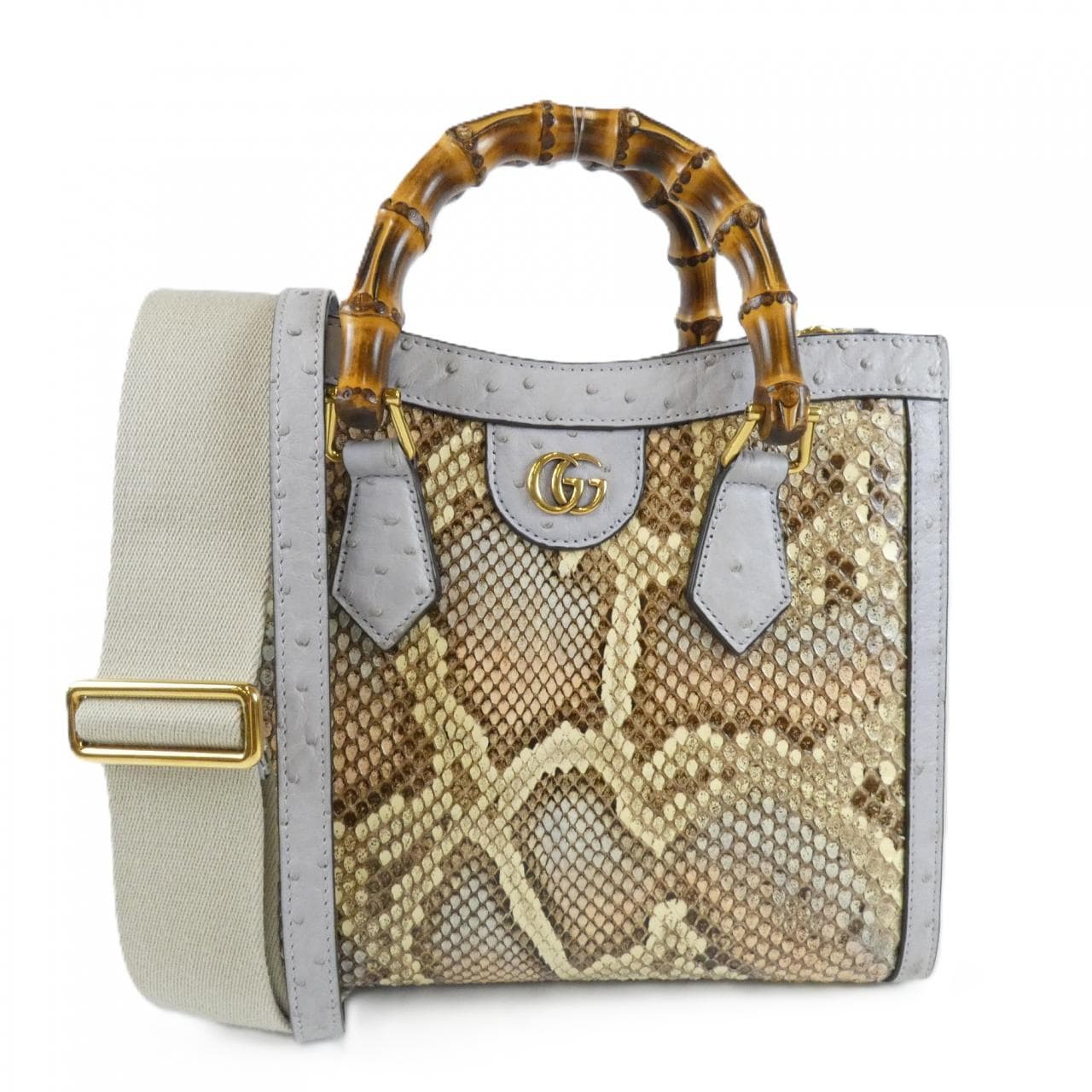 GUCCI Diana 702721 手提包 鴕鳥皮