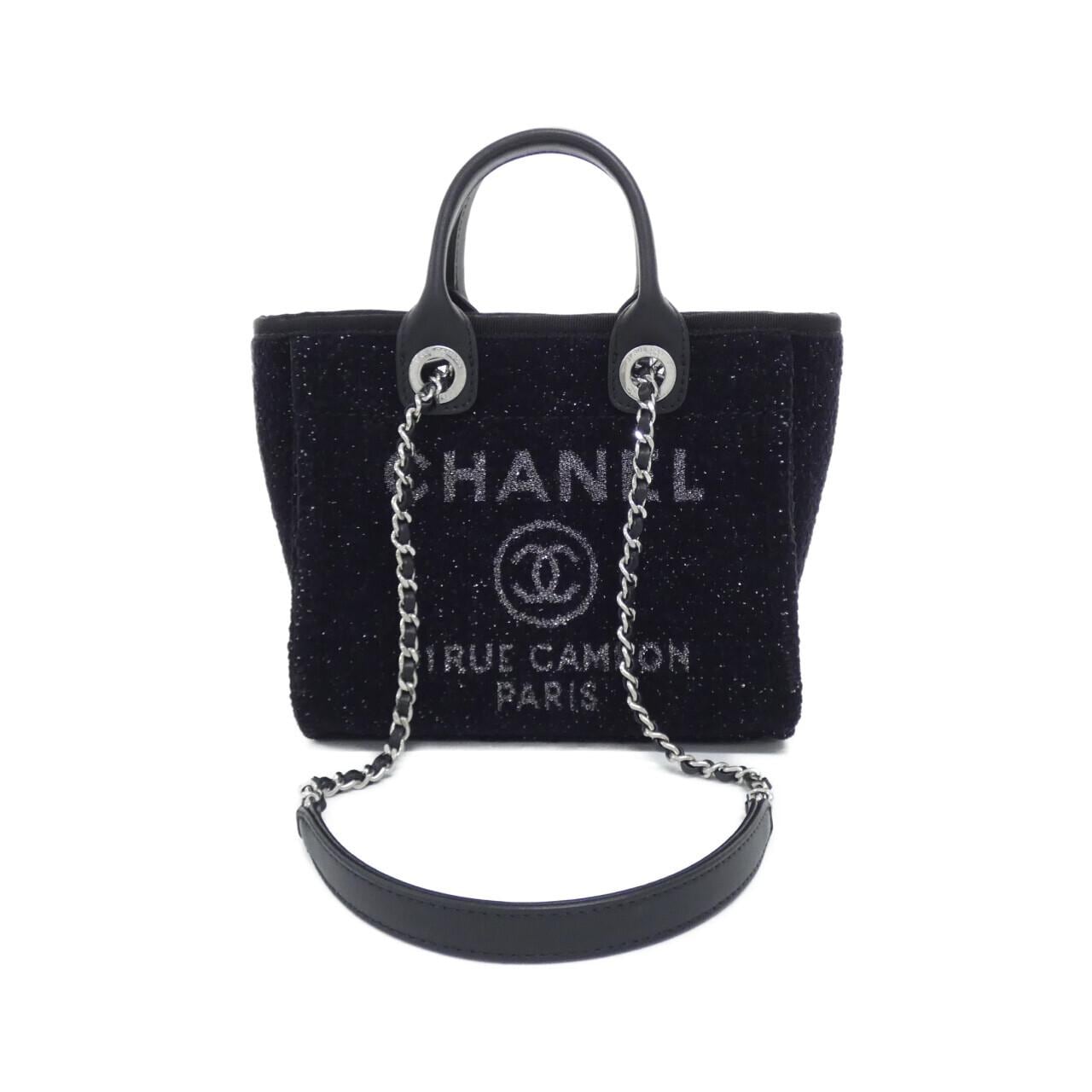 CHANEL Deauville AS6374 手提包 粗花呢