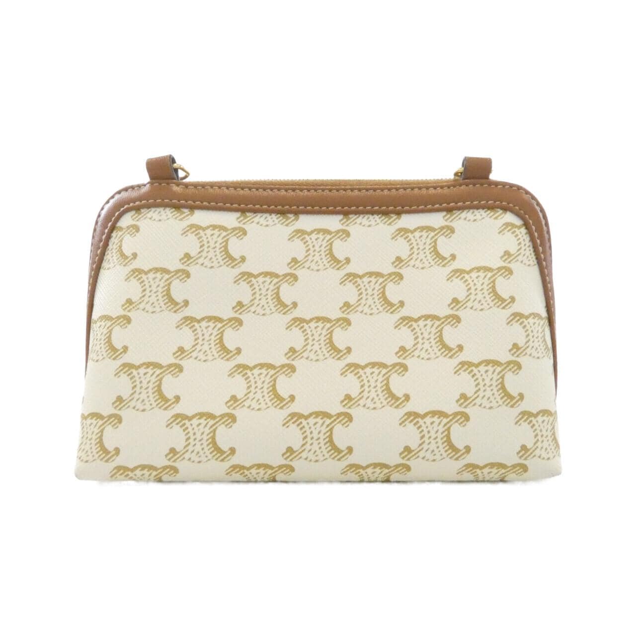 CELINE Triomphe 10E382CBX Shoulder Canvas 2