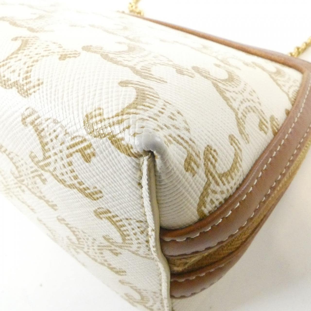 CELINE Triomphe 10E382CBX Shoulder Canvas 3