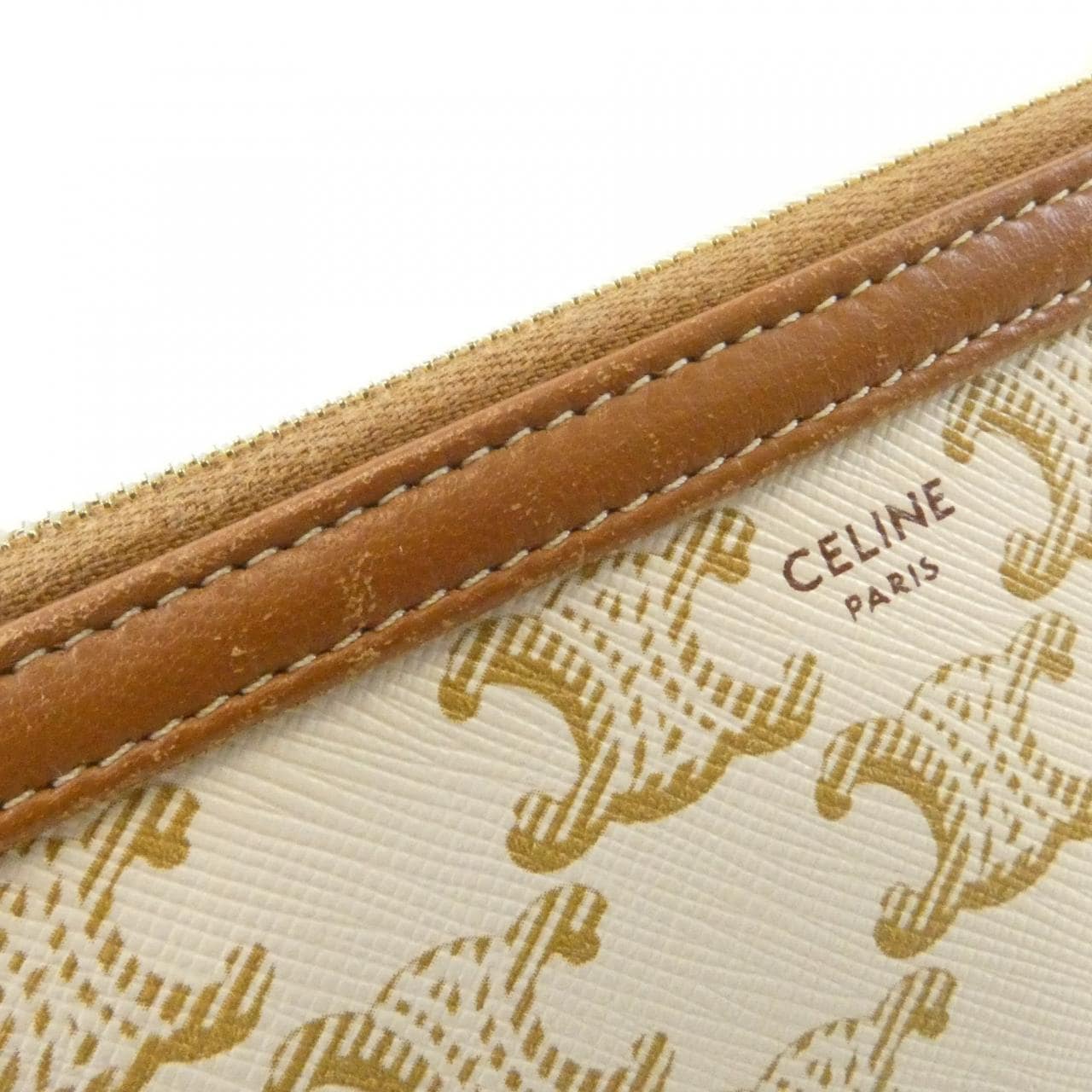CELINE Triomphe 10E382CBX Shoulder Canvas 4