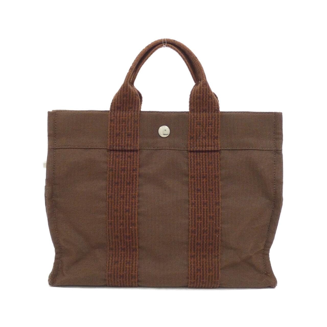HERMES 101056M 手提包 帆布