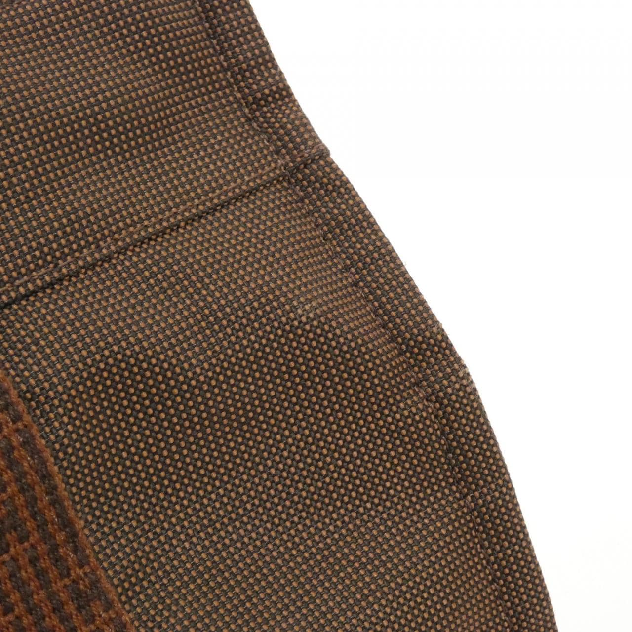 HERMES 101056M 手提包 帆布 3