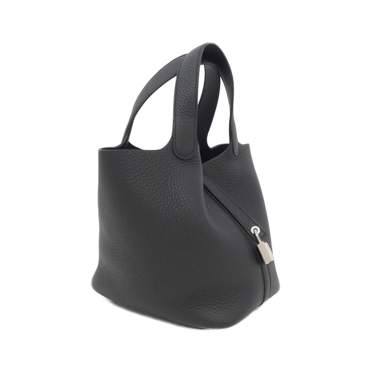 HERMES Picotin 056289CK Handbag Clemence