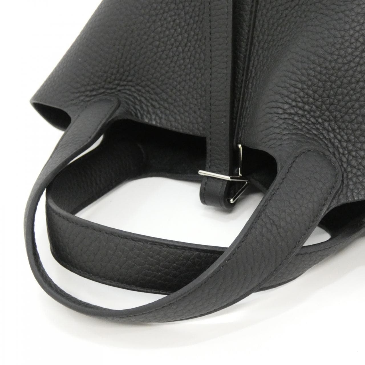 HERMES Picotin 056289CK Handbag Clemence 4