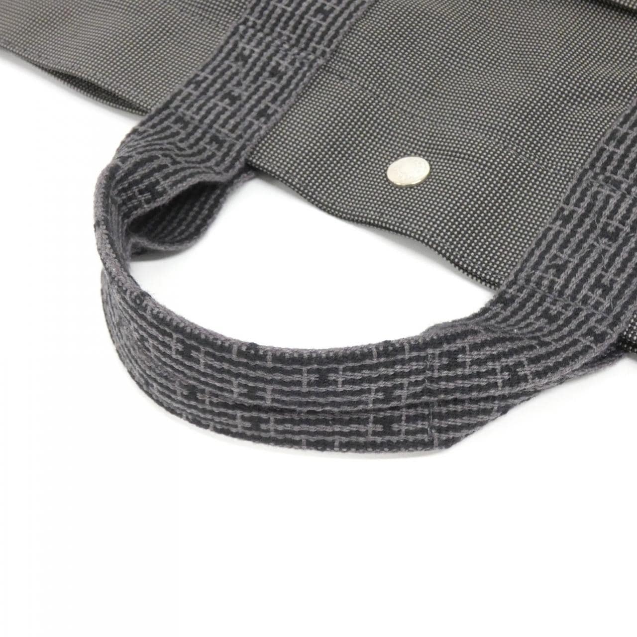 HERMES 100951M Handbag Canvas 4