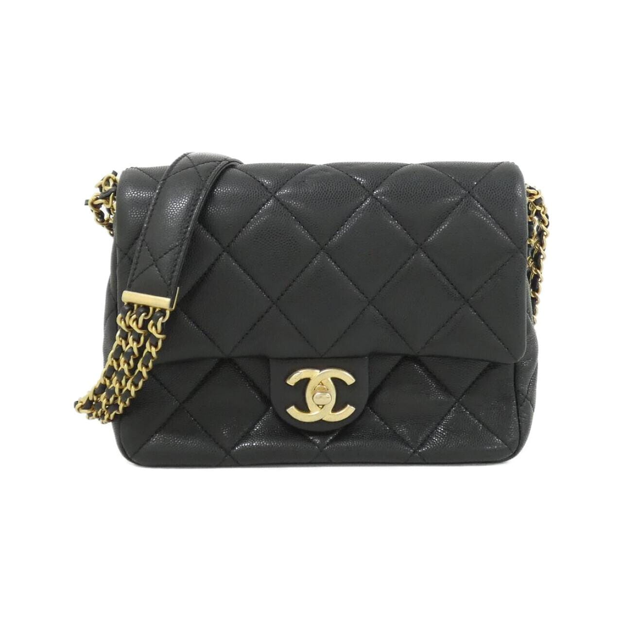 CHANEL AS4637 肩背包 荔枝紋牛皮