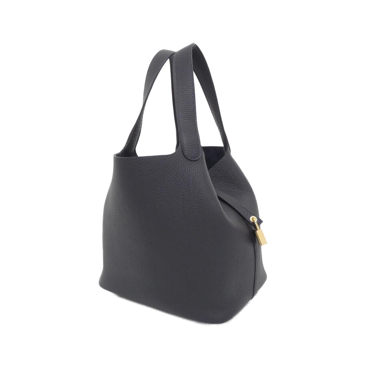 HERMES Picotin 060991CC Handbag Clemence