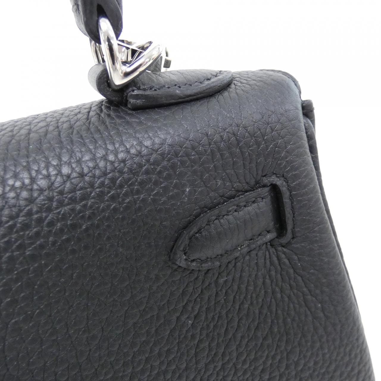 HERMES Kelly 044624CK Handbag Togo 4