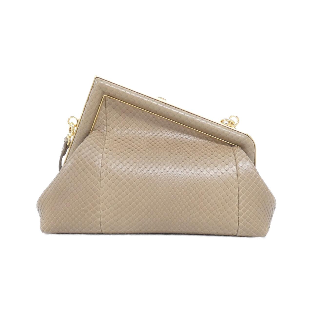 FENDI Fendi First 8BP129 AHN2 Handbag Python 2