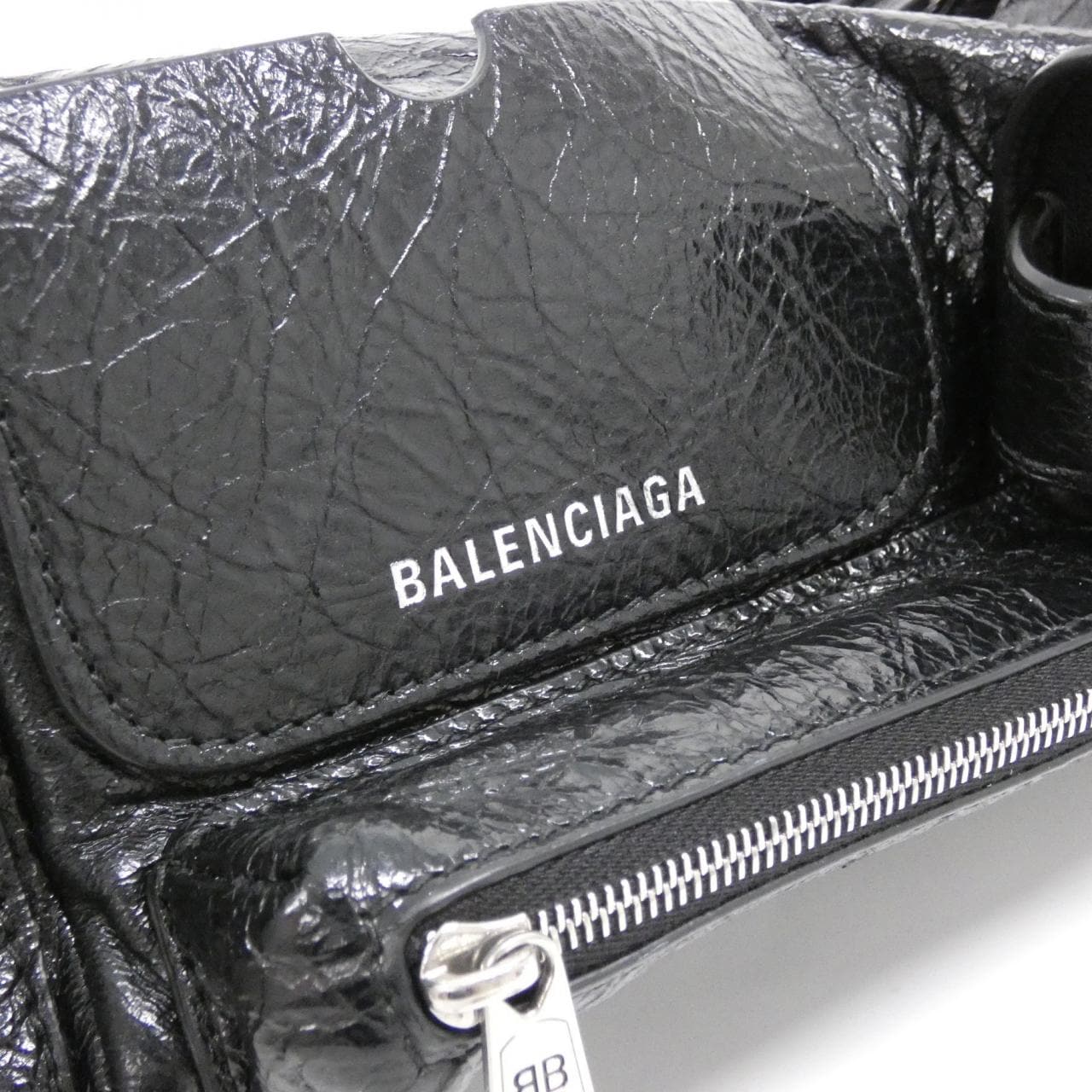 BALENCIAGA 762516 210C8 Shoulder Lambskin 4