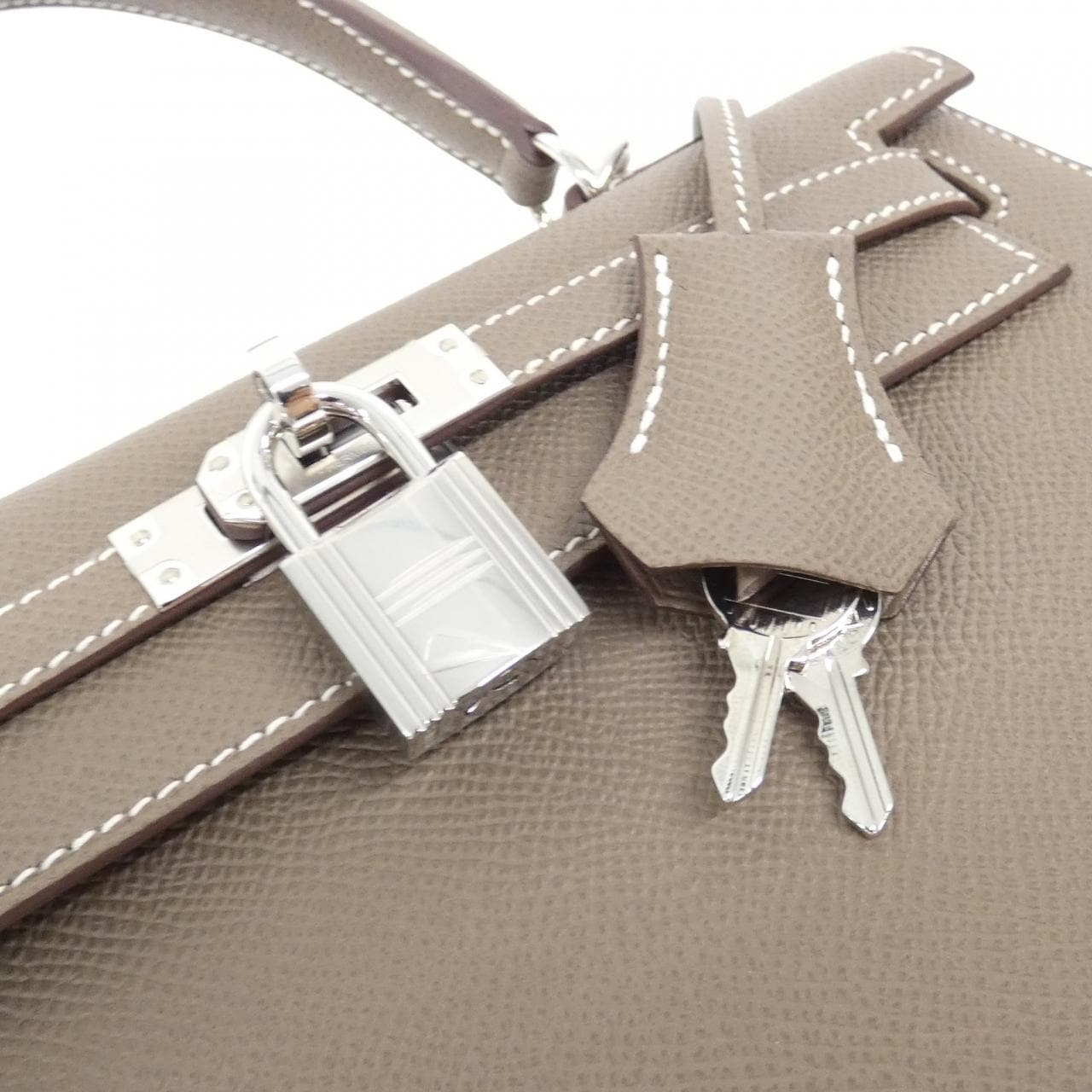 HERMES Kelly 038416CK Handbag Epsom 4