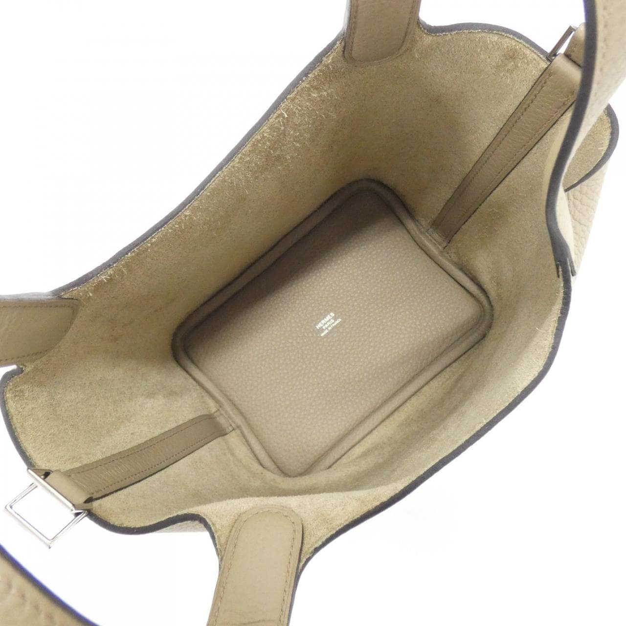 HERMES Picotin 056289CK Handbag Clemence 6