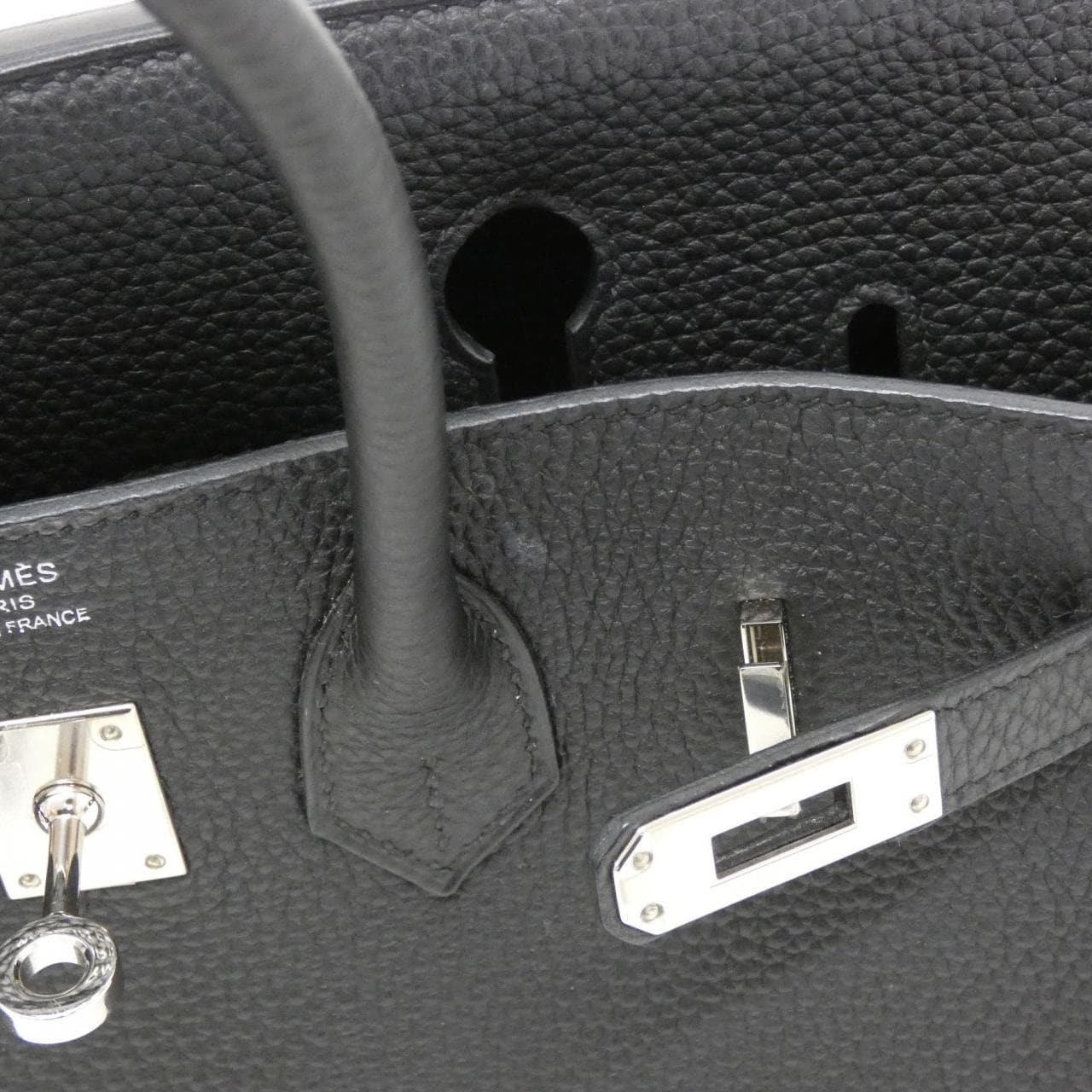 HERMES Birkin 041344CK Handbag Togo 5
