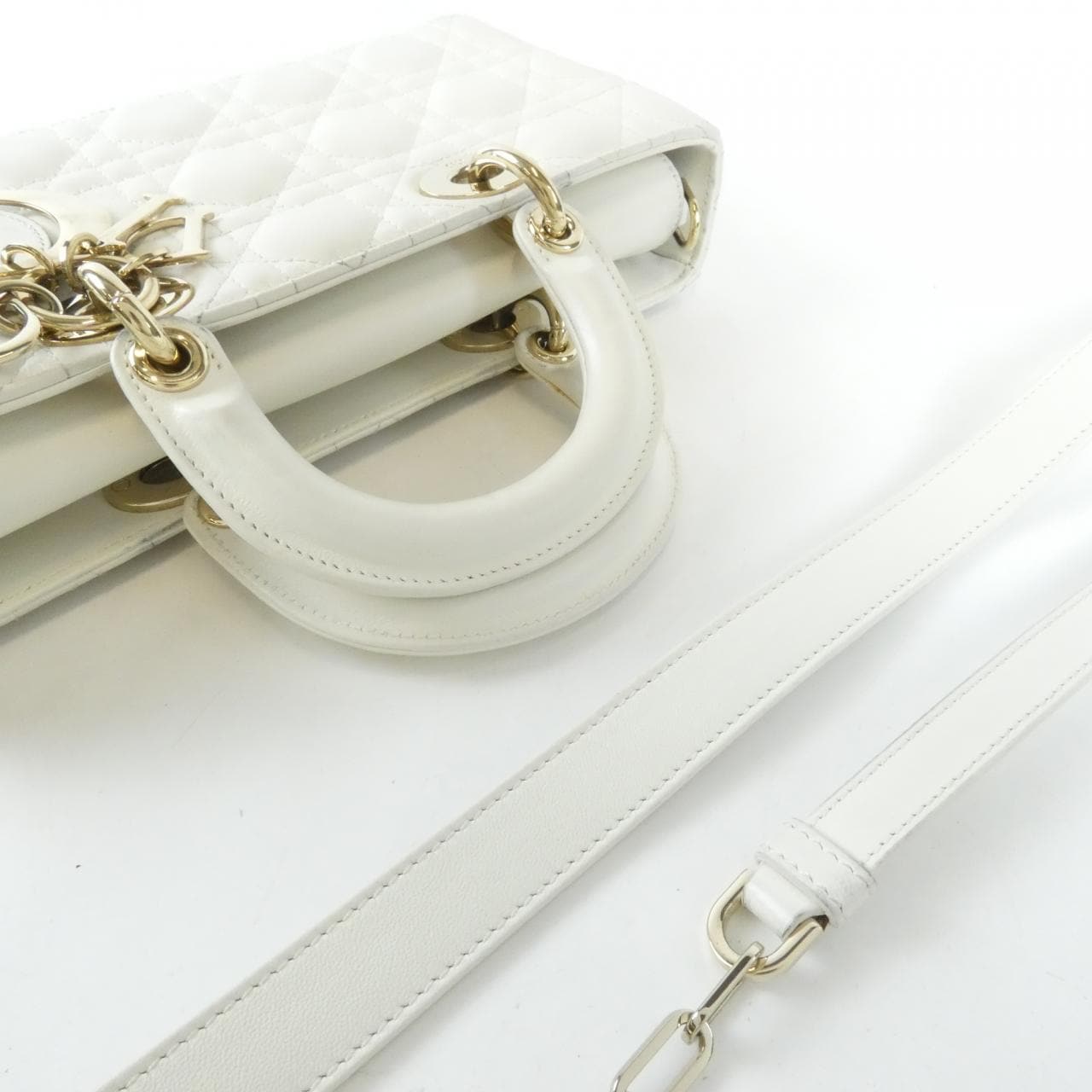 DIOR Lady D-Joy M0540ONGE Handbag Lambskin 5