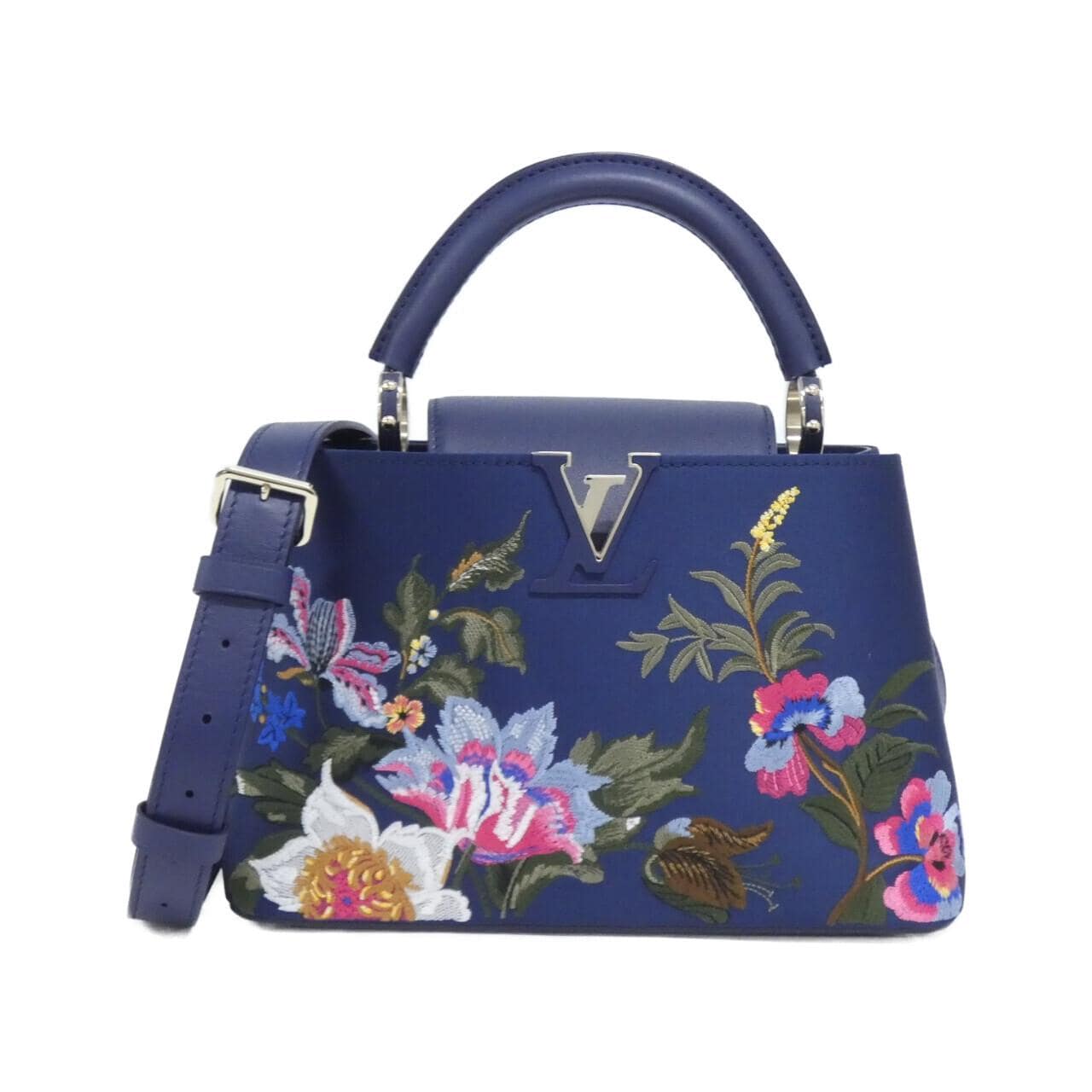 LOUIS VUITTON Capucines M28808 手提包 緞面
