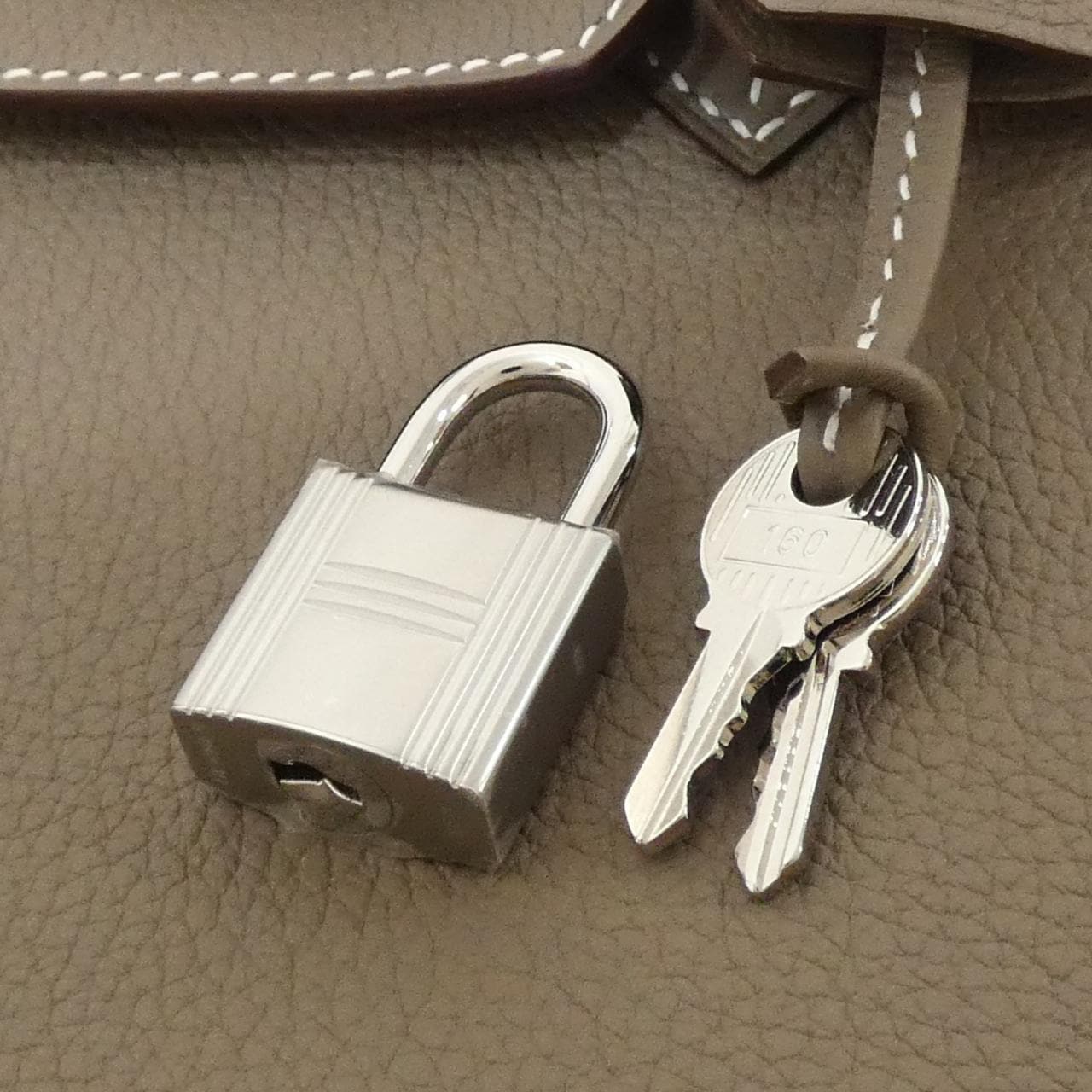 HERMES Birkin 041344CK Handbag Togo 4