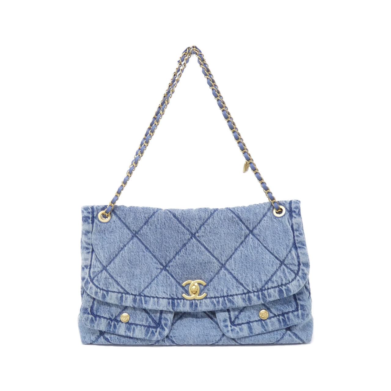 CHANEL AS5727 手提包 牛仔布