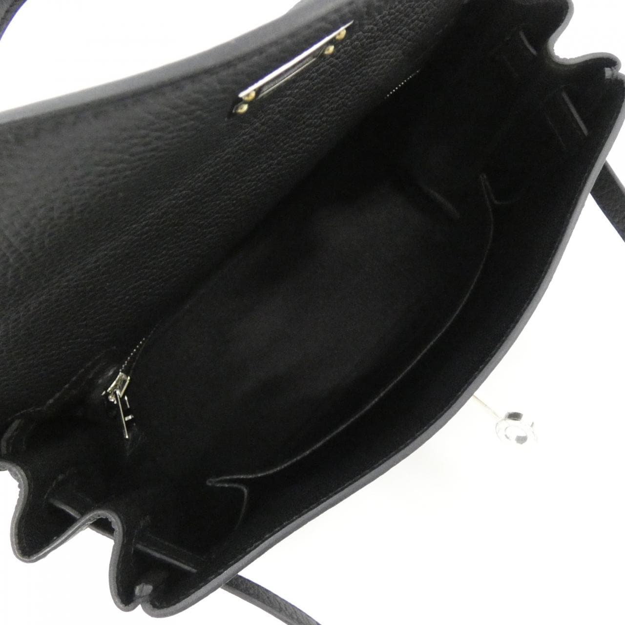 HERMES Kelly 044624CK Handbag Togo 6