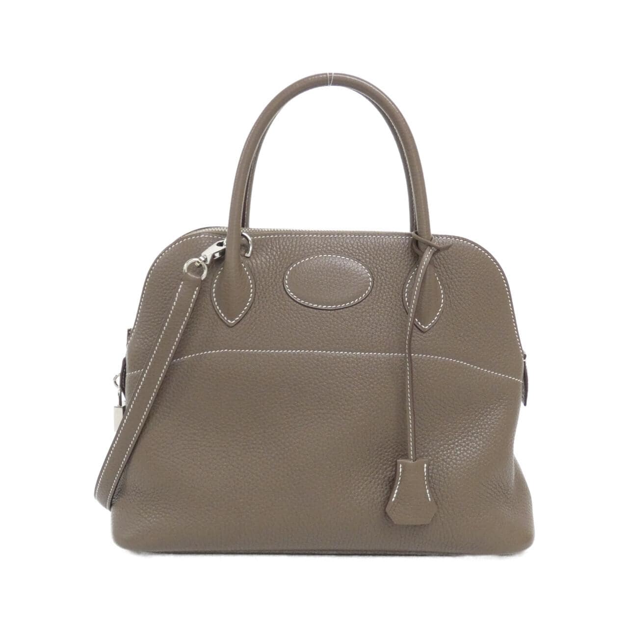 HERMES Bolide 073419CK Handbag Clemence