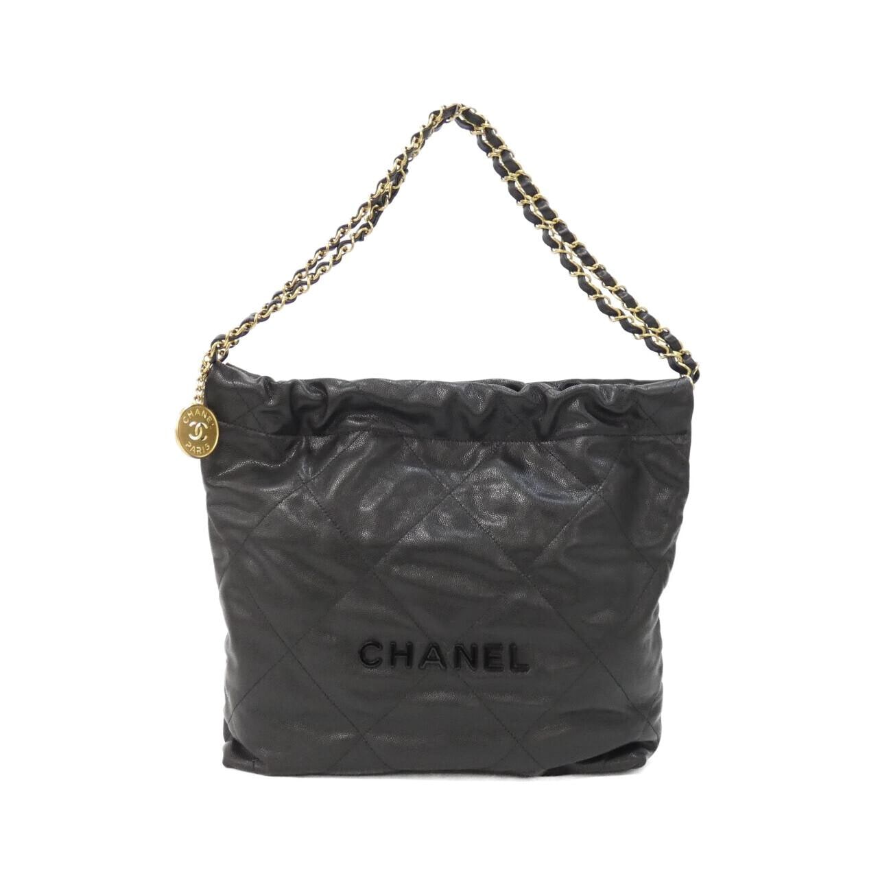 CHANEL Chanel 22 AS3260 Shoulder Grained Calfskin