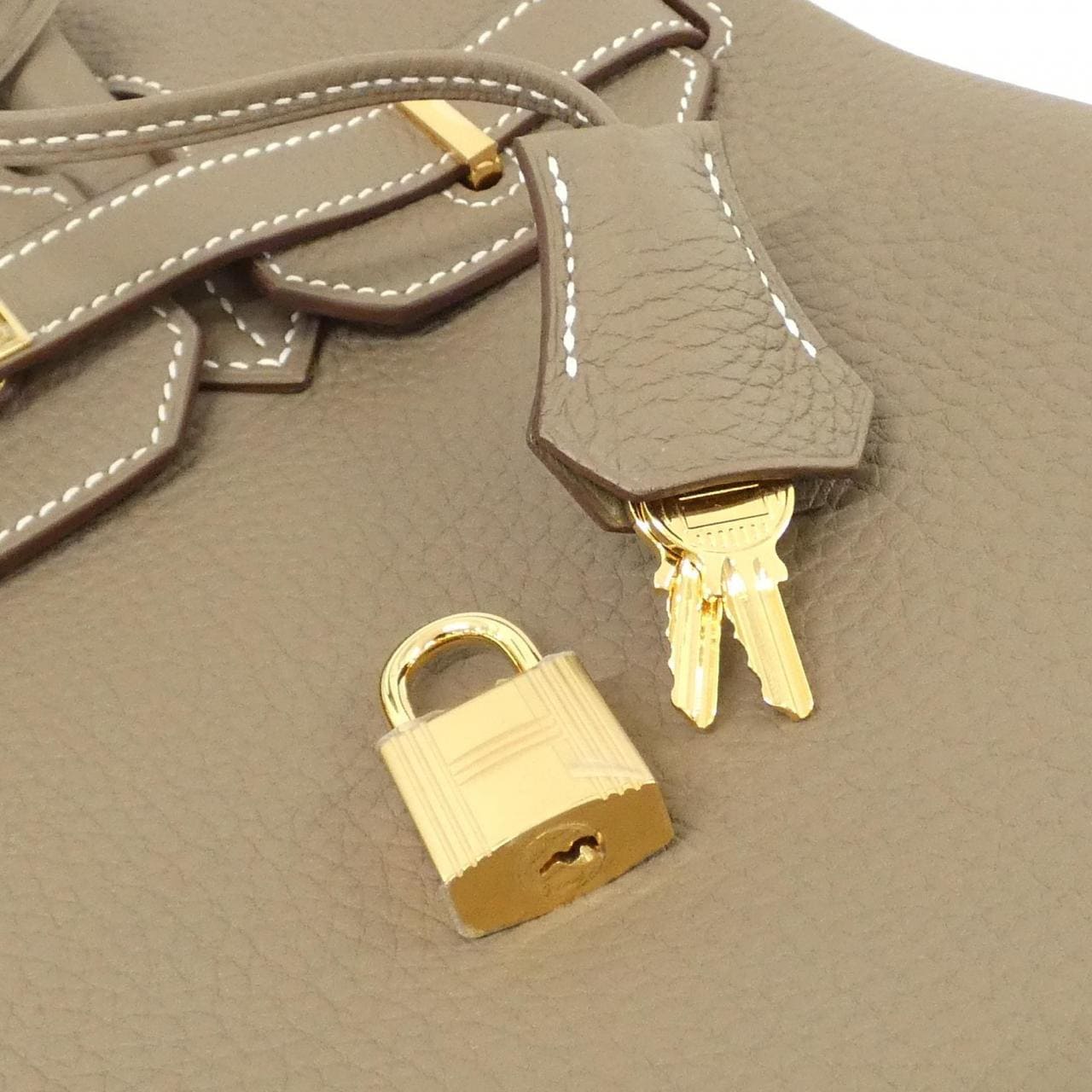 HERMES Birkin 027633CC Handbag Togo 4
