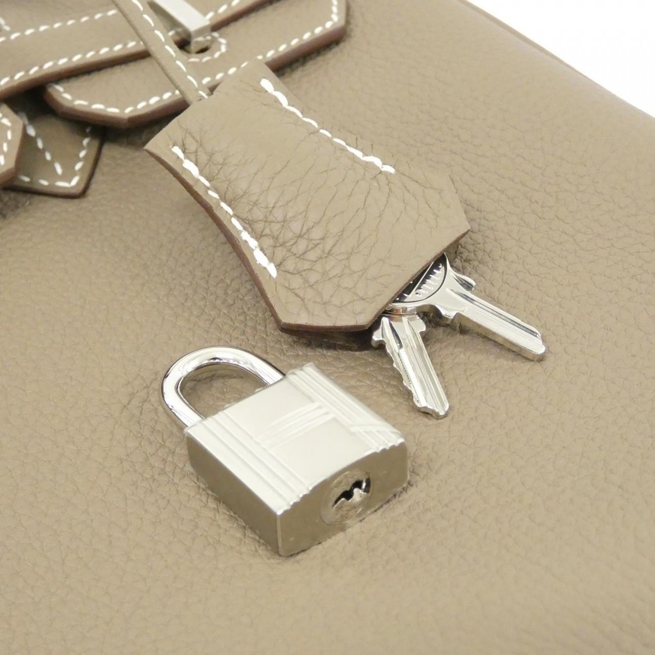 HERMES Birkin 041344CK Handbag Togo 4