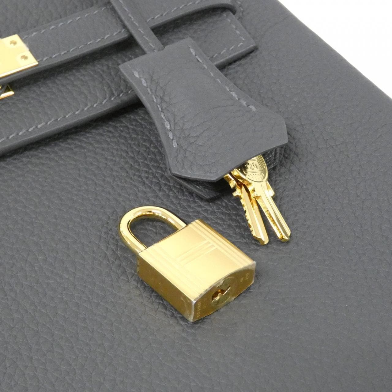 HERMES Kelly 044624CC Handbag Togo 4