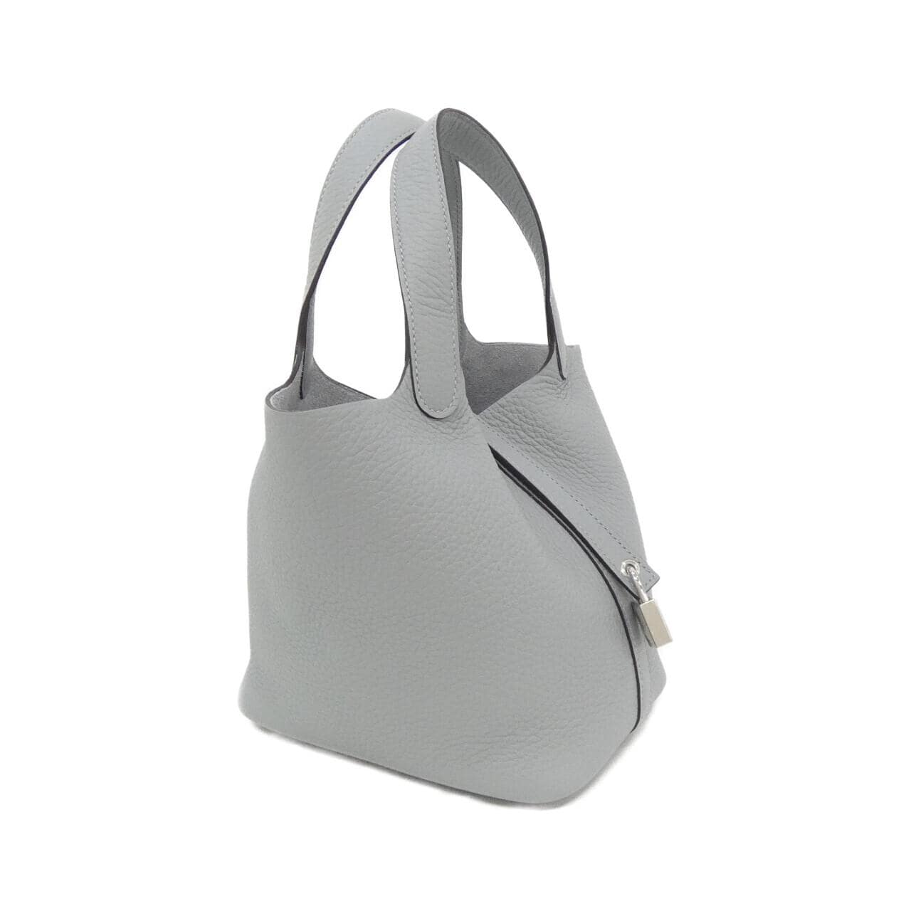 HERMES Picotin 056289CK Handbag Clemence