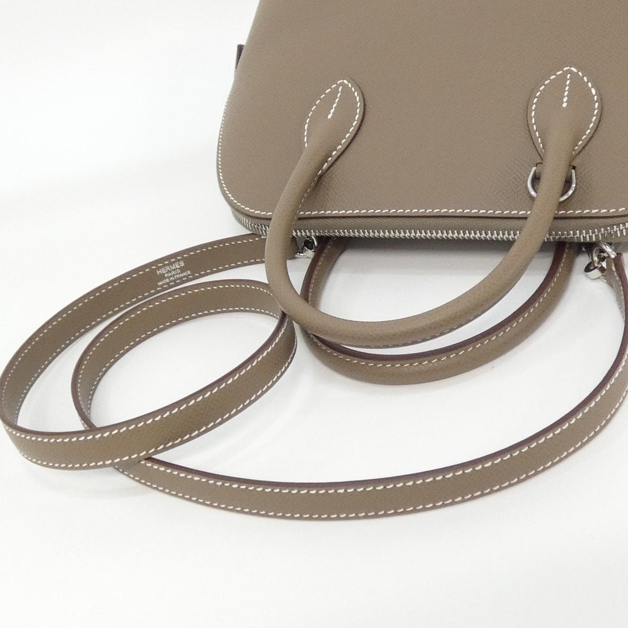 HERMES Bolide 082798CK Handbag Epsom 4