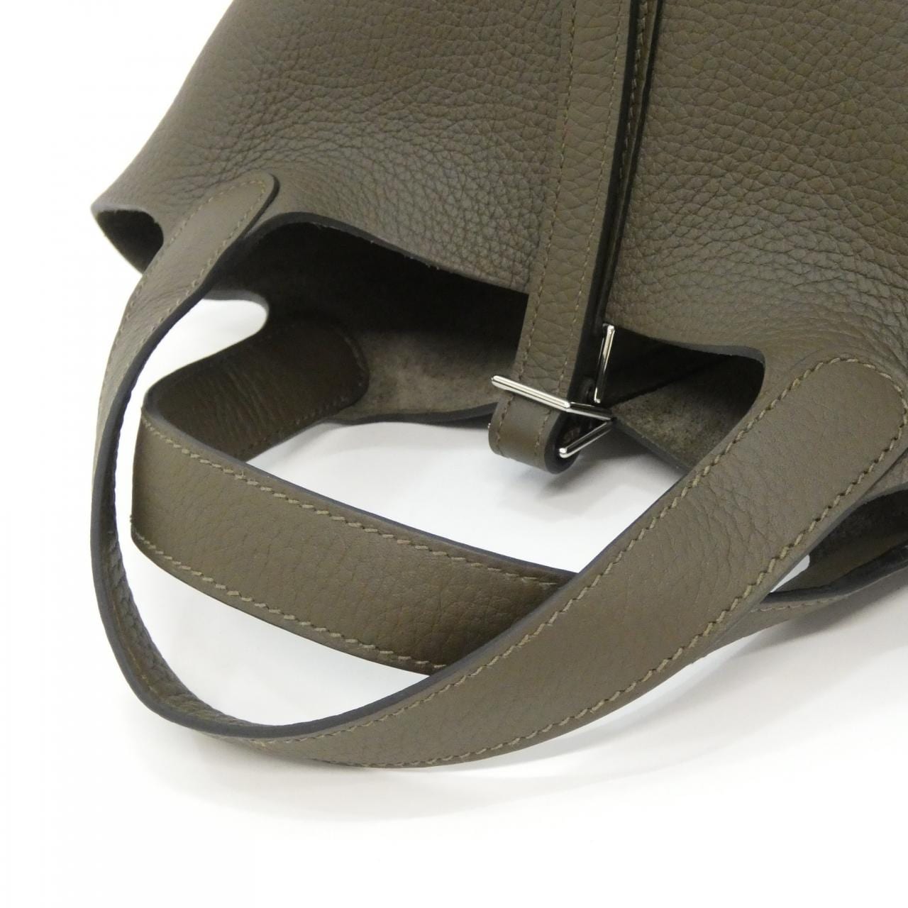HERMES Picotin 056289CK Handbag Clemence 4